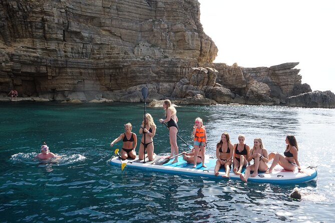 Sunset Beach Tour 3 HS all Inclusive ( Paddle boards , Kayaks & Snorkeling) - Cala Salada and the pleasure of staying on the boat