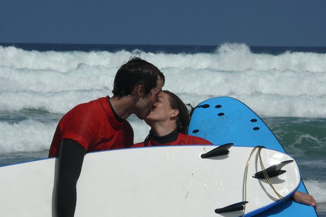 Surf class in Famara 9:15-12:00 or 11:45-14:30 (2h class) - From Av. el Marinero to Famara beach