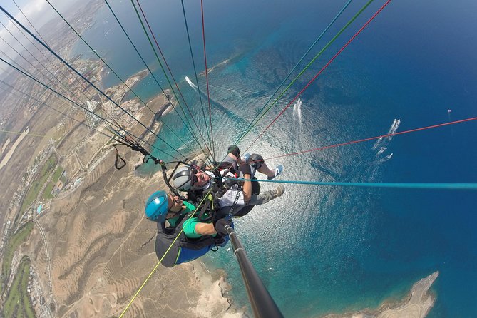 Tandem Paragliding Flight in South Tenerife - Flying above South Tenerife instead of seeing it from the road