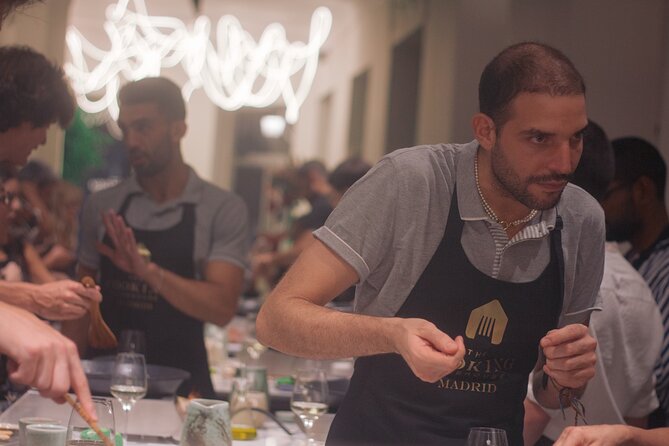 Taste of Spain: Tapas Cooking Class with Bottomless Wine Pairing - Cooking stations built for beginners