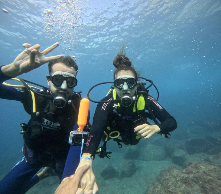 Tenerife: Beginner's Dive at a Spot with Turtle Sightings - Entering the bay and getting comfortable