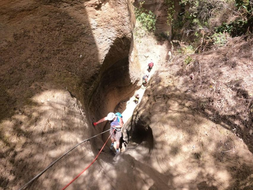 Tenerife: Guided Canyoning Experience in Los Arcos - The scenery between rope sections