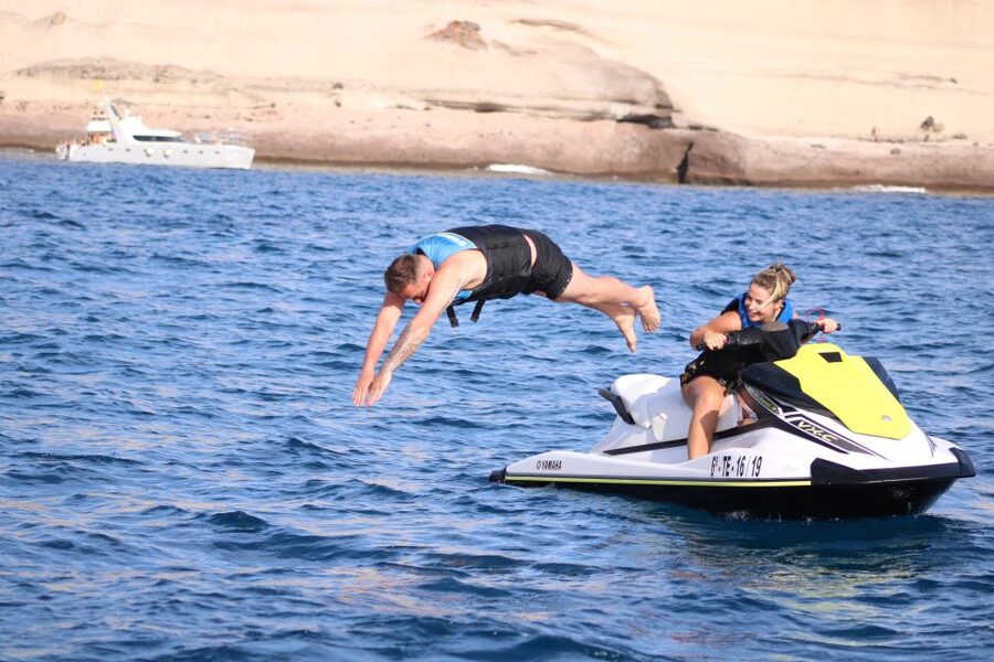 Tenerife: Jet Ski Guided Tour with Optional Photo Service - Key points at a glance
