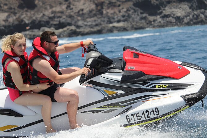 Tenerife : Jet Ski Tour with option for Quad Trip - From Amarilla Sailing Club to Tenerife’s volcanic coast