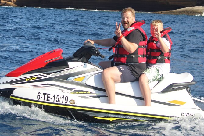 Tenerife : Jet Ski Tour with option for Quad Trip - Swimming and snorkeling: check the fine print