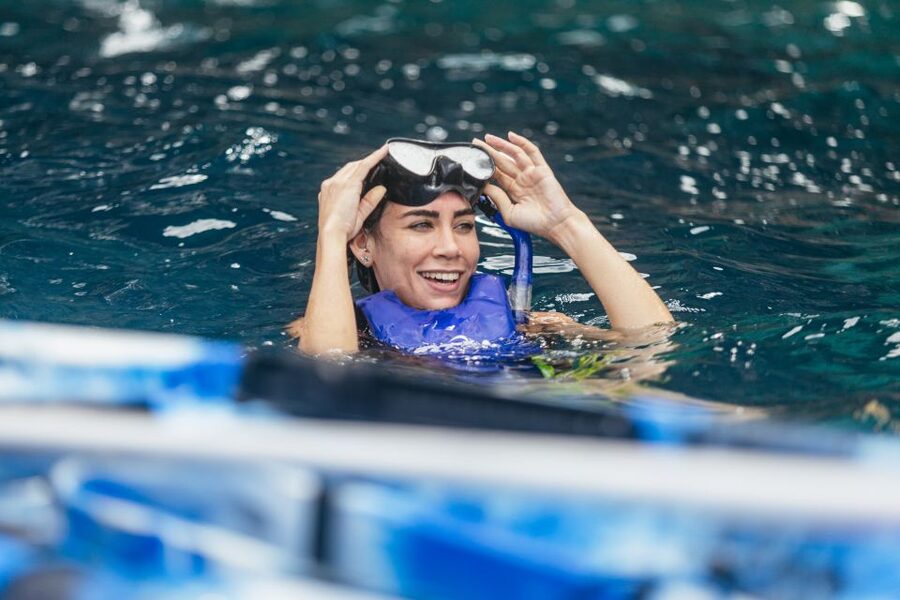 Tenerife: Kayak Safari and Sea Turtle Snorkeling with Photos - The sea cave and the snorkeling stop