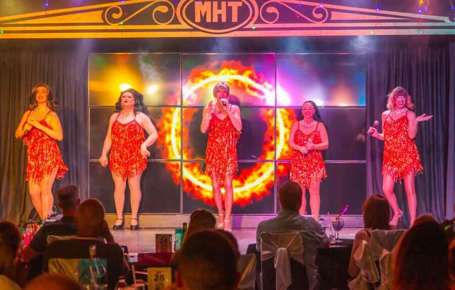 Tenerife: MHT - Music Hall Tavern Comedy Drag Dinner Show - Seating, Service, and Accessibility