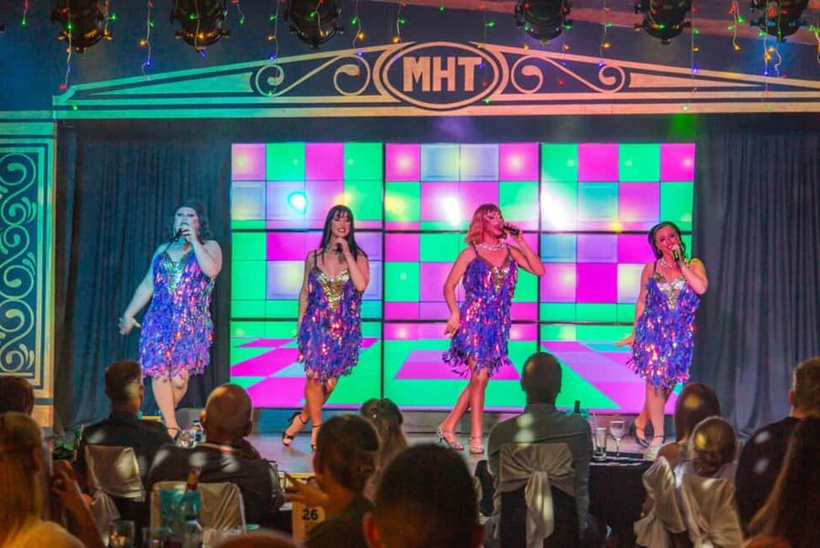 Tenerife: MHT - Music Hall Tavern Comedy Drag Dinner Show - Who Will Enjoy This Most