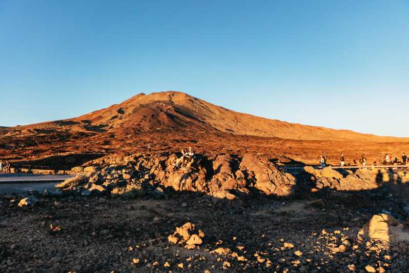 Tenerife: Mount Teide Sunset and Night Tour with Pickup - Sunset near the 2,356-meter cable-car base
