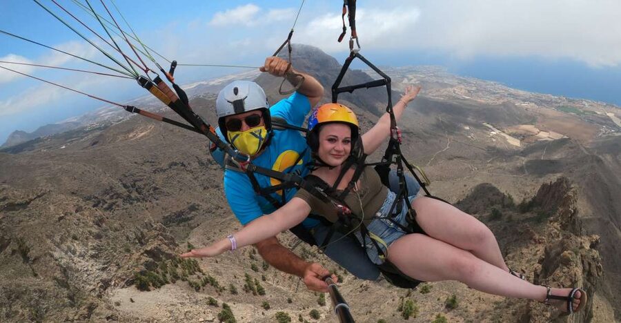 Tenerife: Paragliding with National Champion Paraglider - Key points at a glance