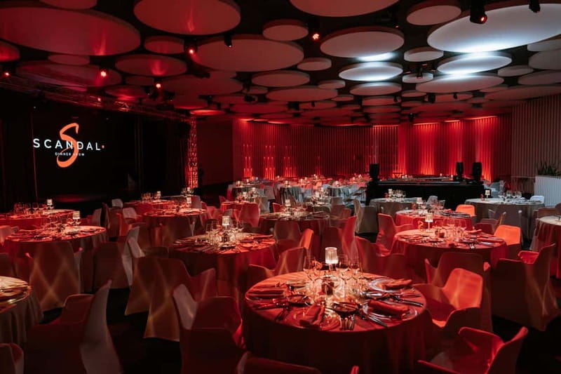 Tenerife: Scandal Dinner Show Entry Ticket and 5-Course Meal - How the 2.5-hour evening works