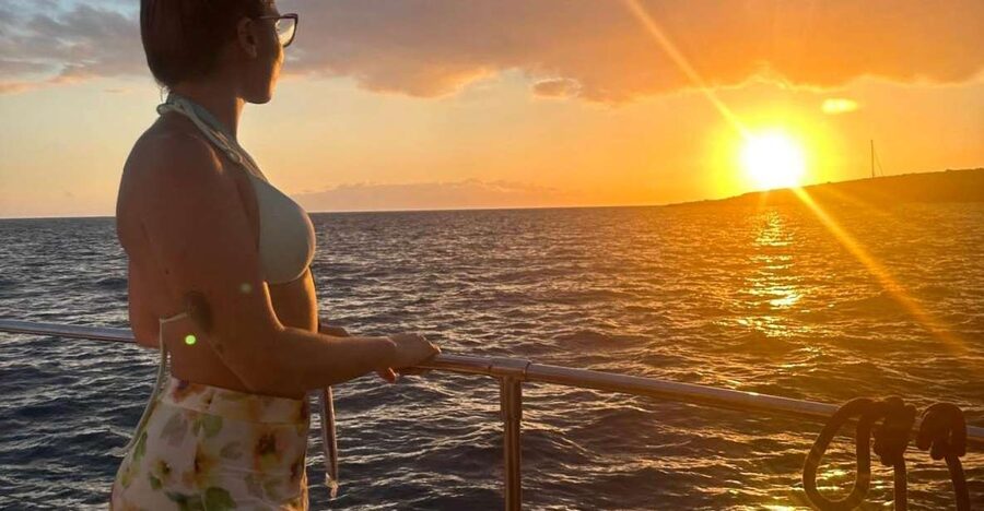 Tenerife: Sunset Catamaran Tour with Transfer, Buff & Drinks - Key points to know before you sail