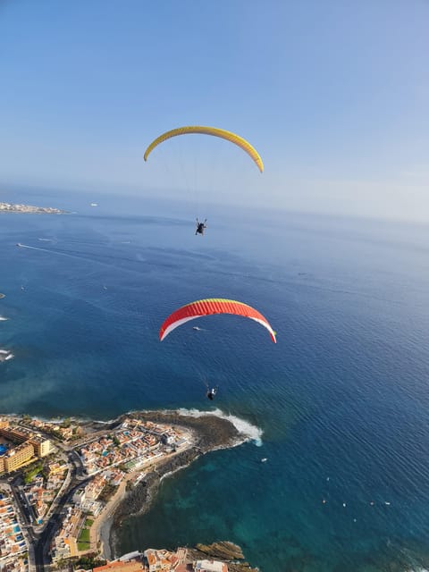 Tenerife: Tandem Paragliding in Adeje with hotel transfer - The takeoff from roughly 800 meters