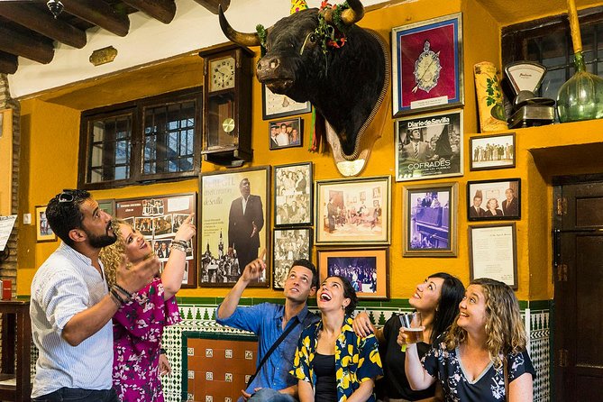 The Seville Tapas Crawl Tour by Food Lover Tour - Stop three: food, stories, and local drinks