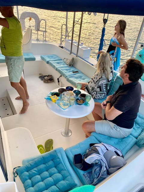 Torrevieja: Costa Blanca Catamaran Cruise - Anchoring for swimming and snorkeling