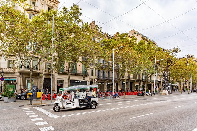 Tour Welcome Barcelona with Local Guide in Eco Tuk Tuk Private - Ciutadella Park and the Arc de Triomf