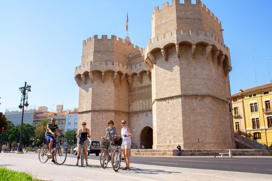 Valencia Bike Tour - Bridges, gardens, and the Palace of Music