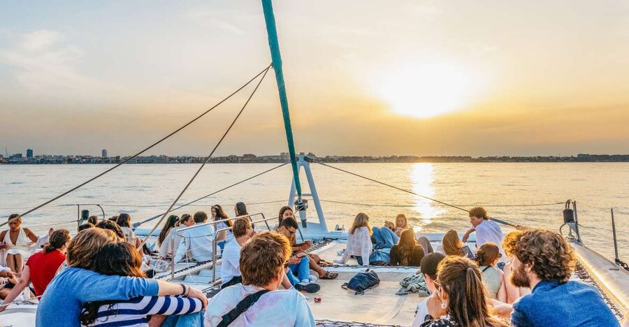 Valencia: Catamaran Cruise with Sunset Option - The City of Arts, Miquelet, and Valencia from offshore