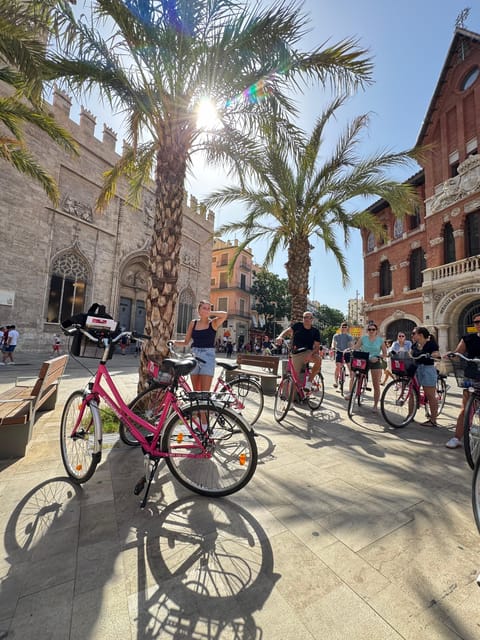Valencia: City Highlights Guided Bike Tour - Riding through the Turia Gardens