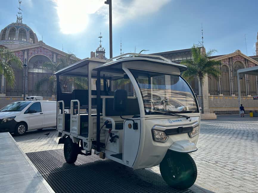 Valencia: Full Tuk Tuk Tour 2H - Colón Market and Valencia’s central streets