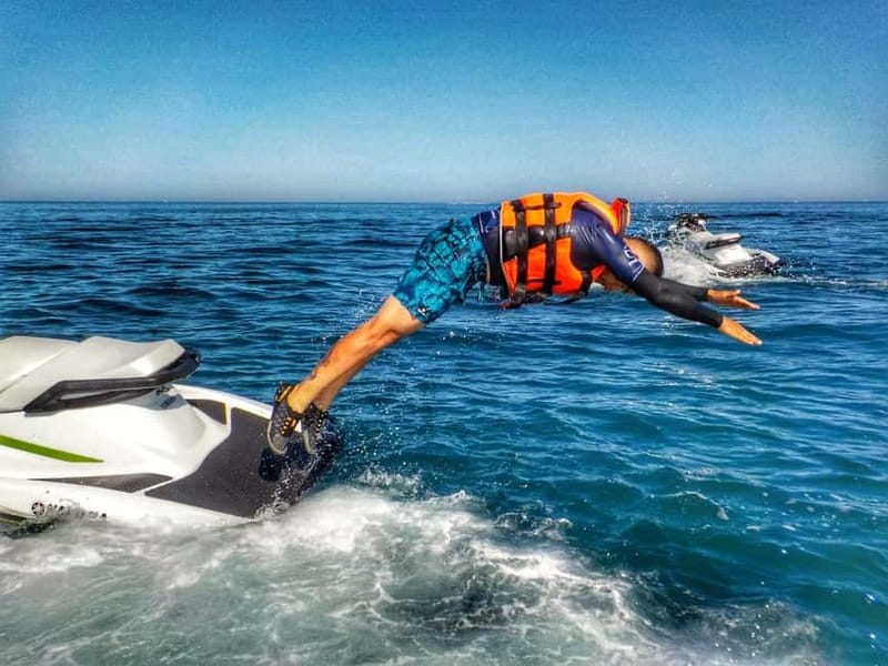 Valencia: Pobla de Farnals JetSki Rental, photos &BeachClub - Swimming and the guided photo session