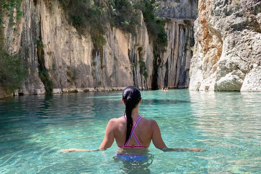 Valencia: Waterfalls and Thermal Springs Tour with Swimming - Swimming in Montanejos’ Blue Lagoon
