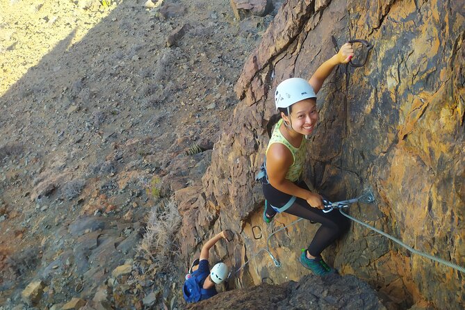 Via Ferrata in Gran Canaria. Vertical adventure park. Small groups - What this Gran Canaria via ferrata actually involves