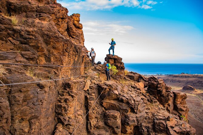Via Ferrata in Gran Canaria. Vertical adventure park. Small groups - How hard is it for a beginner?