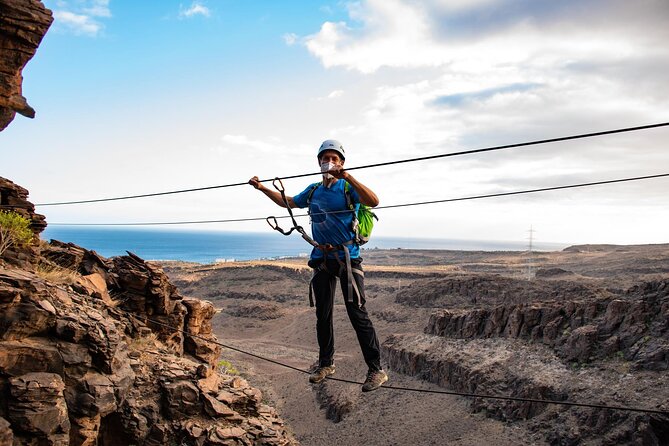 Via Ferrata in Gran Canaria. Vertical adventure park. Small groups - What is included, and what you should bring