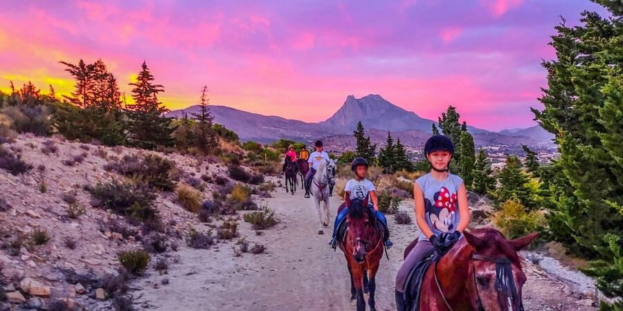 Villajoyosa Horseback Riding in the Mountains with sea views - Leaving Benidorm for Villajoyosa’s hills