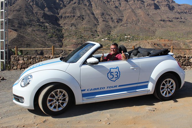 Vw Beetle Convertible Island tour Discover the island on a different way - Pico de las Nieves and Roque Nublo